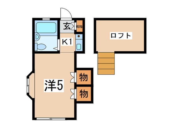 アリスコーポ相模台の物件間取画像